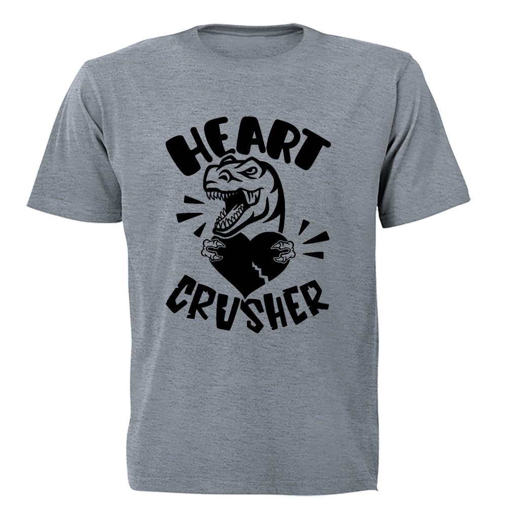 Heart Crusher - Dino Valentine - Kids T-Shirt - BuyAbility South Africa