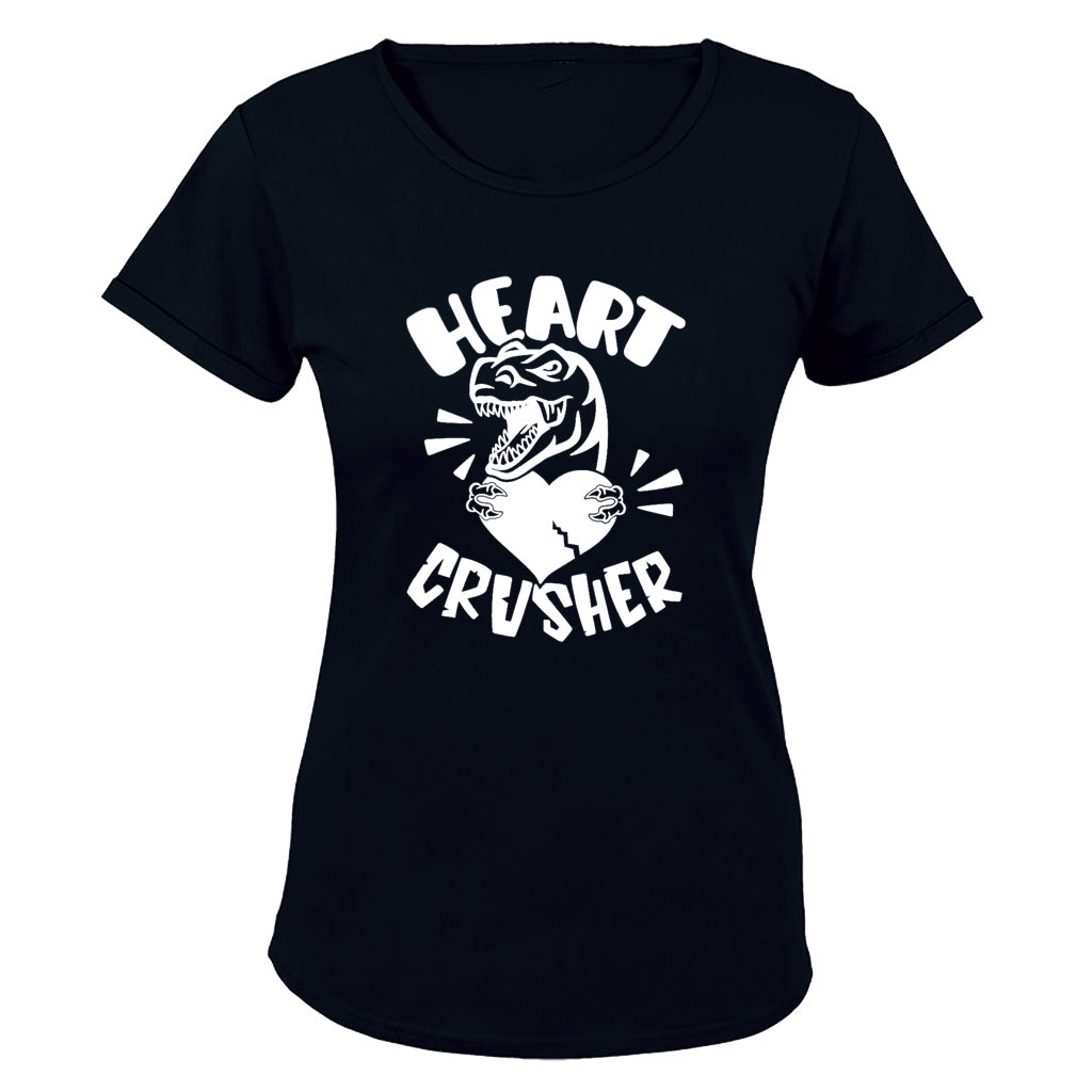 Heart Crusher - Dino Valentine - Ladies - T-Shirt - BuyAbility South Africa