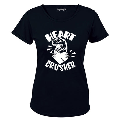 Heart Crusher - Dino Valentine - Ladies - T-Shirt