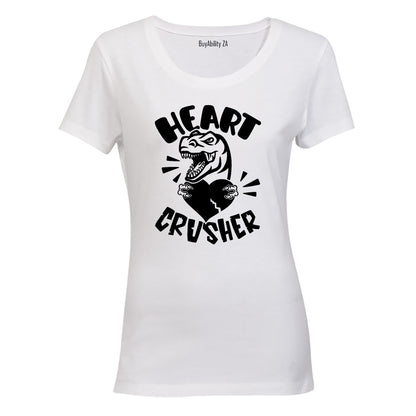 Heart Crusher - Dino Valentine - Ladies - T-Shirt