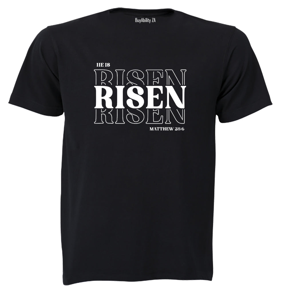 He Is Risen - Adults - T-Shirt