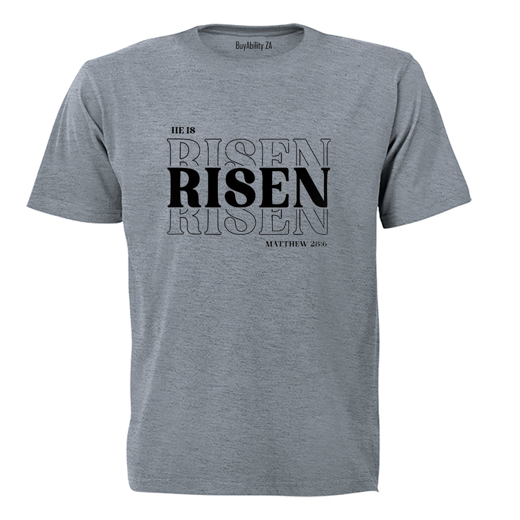 He Is Risen - Adults - T-Shirt
