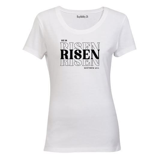 He Is Risen - Ladies - T-Shirt