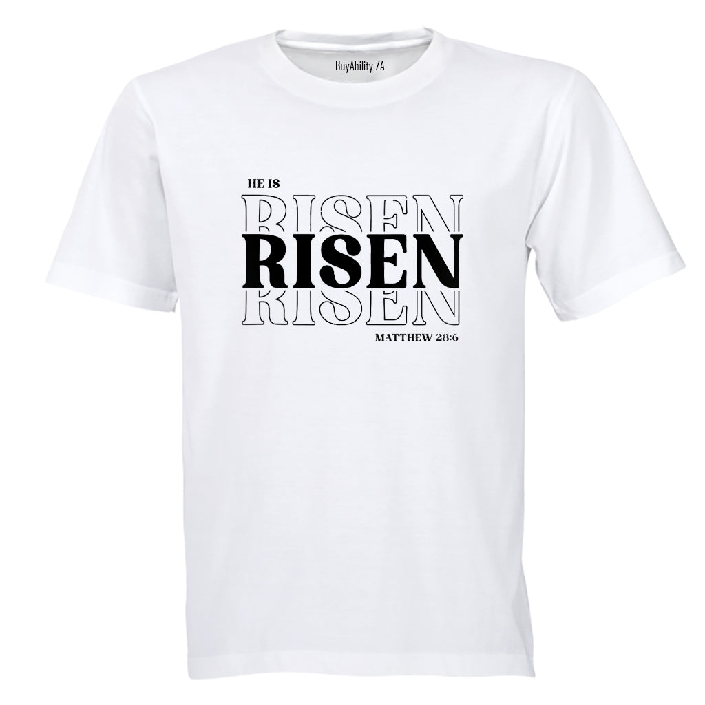 He Is Risen - Adults - T-Shirt