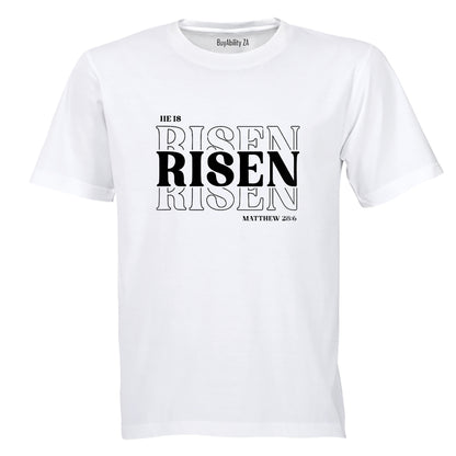 He Is Risen - Adults - T-Shirt