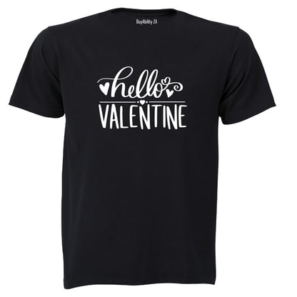 Hello - Valentine - Adults - T-Shirt