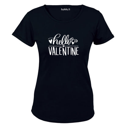 Hello - Valentine - Ladies - T-Shirt
