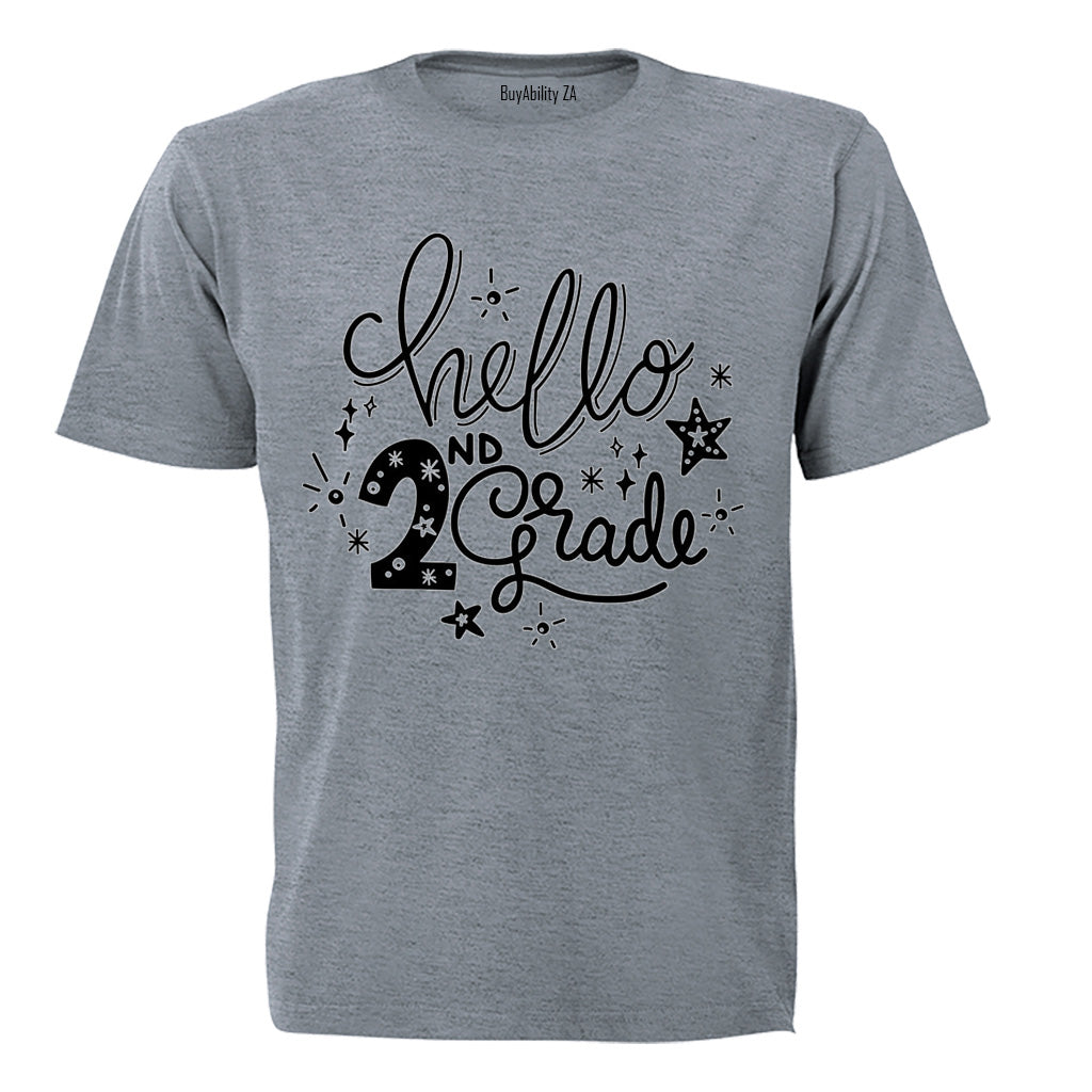 Hello 2nd Grade - Kids T-Shirt