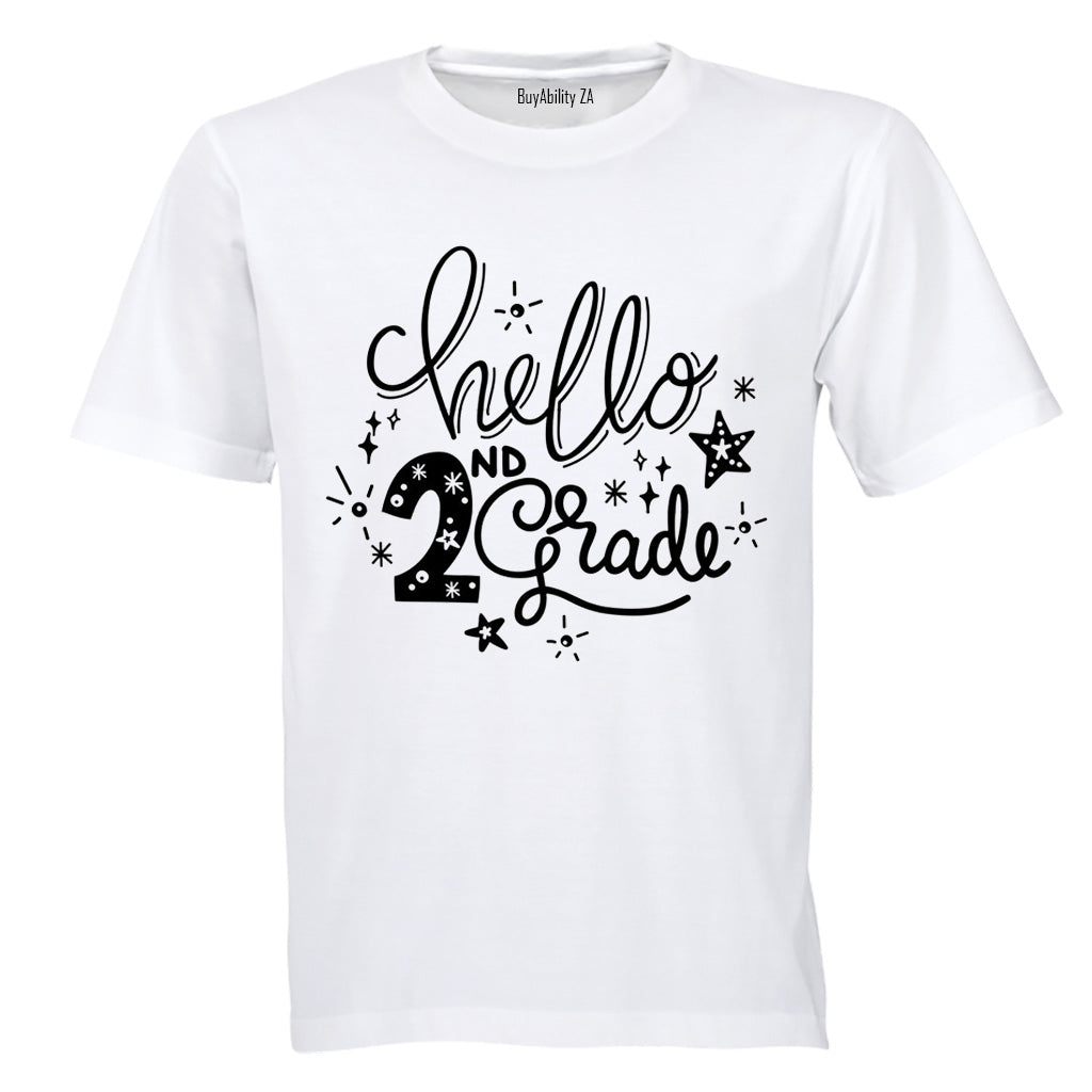 Hello 2nd Grade - Kids T-Shirt