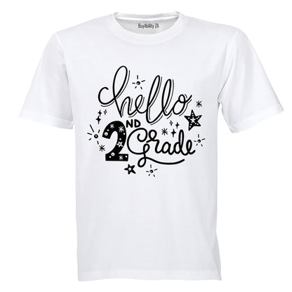 Hello 2nd Grade - Kids T-Shirt