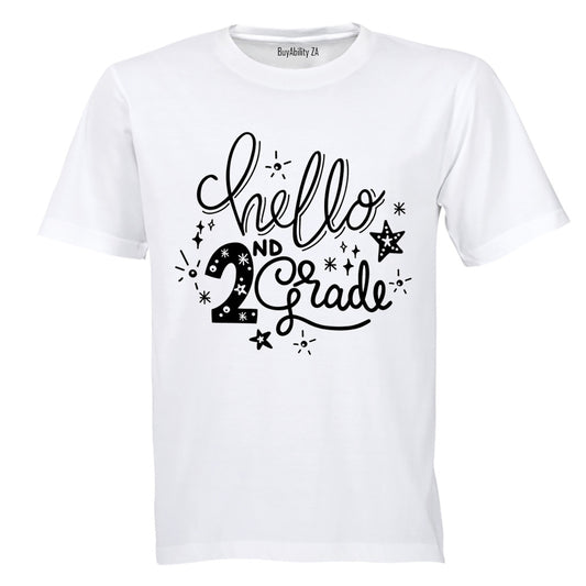Hello 2nd Grade - Kids T-Shirt