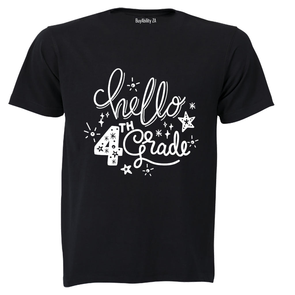 Hello 4th Grade - Kids T-Shirt