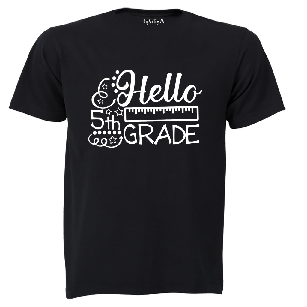 Hello 5th Grade - Kids T-Shirt