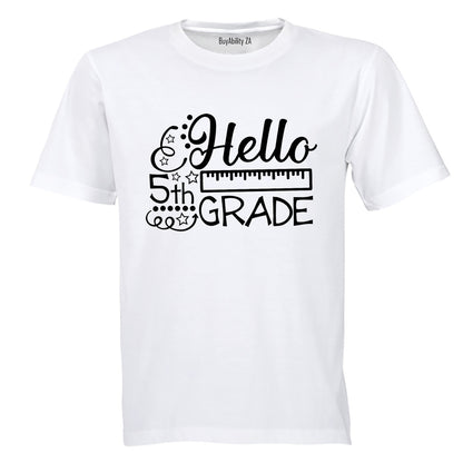 Hello 5th Grade - Kids T-Shirt