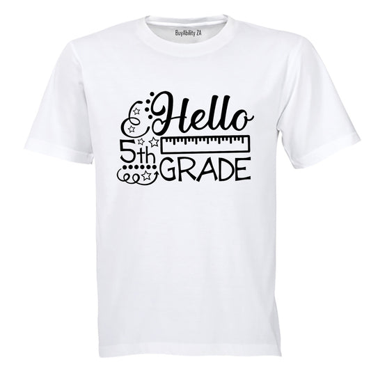 Hello 5th Grade - Kids T-Shirt