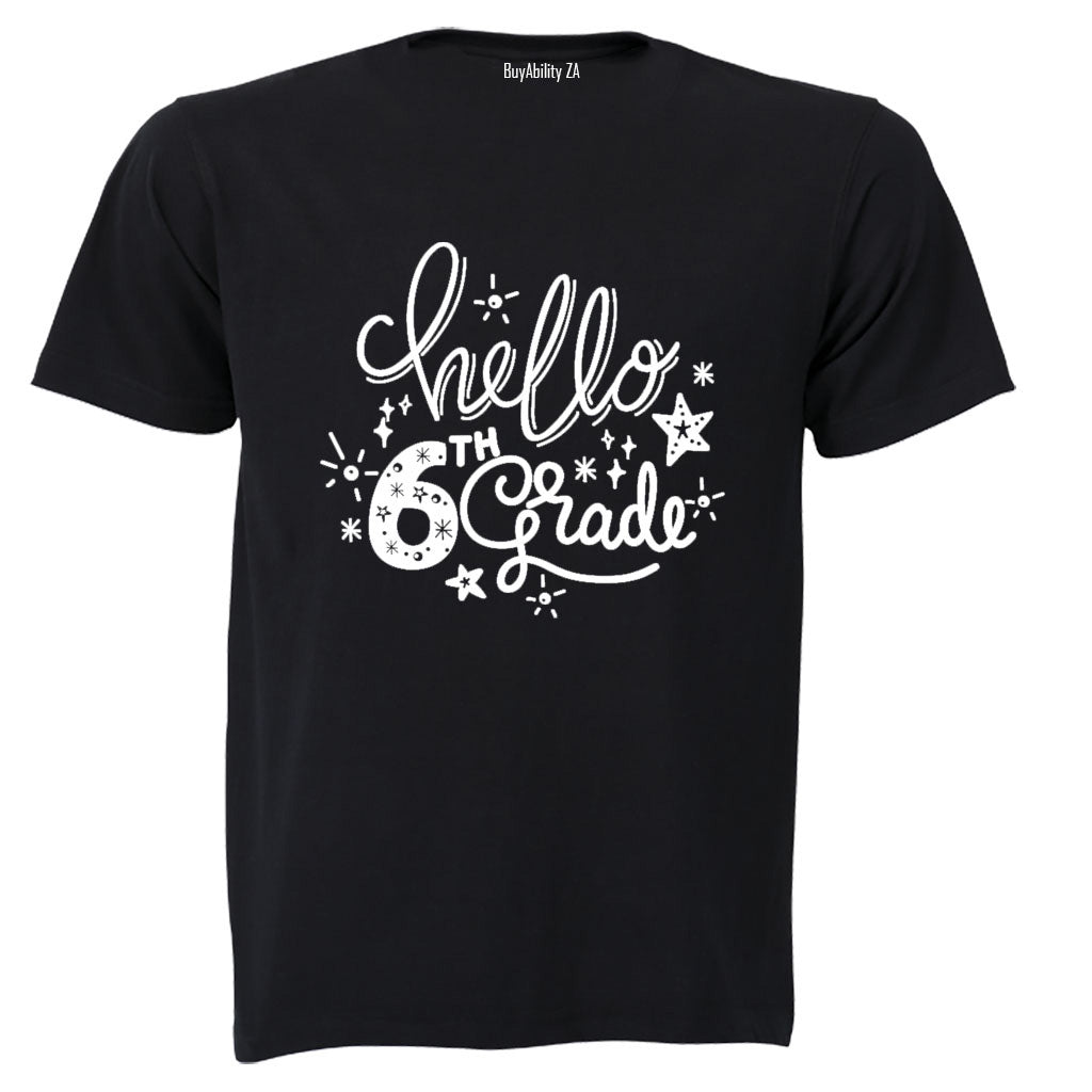 Hello 6th Grade - Kids T-Shirt