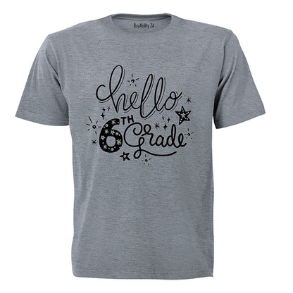 Hello 6th Grade - Kids T-Shirt