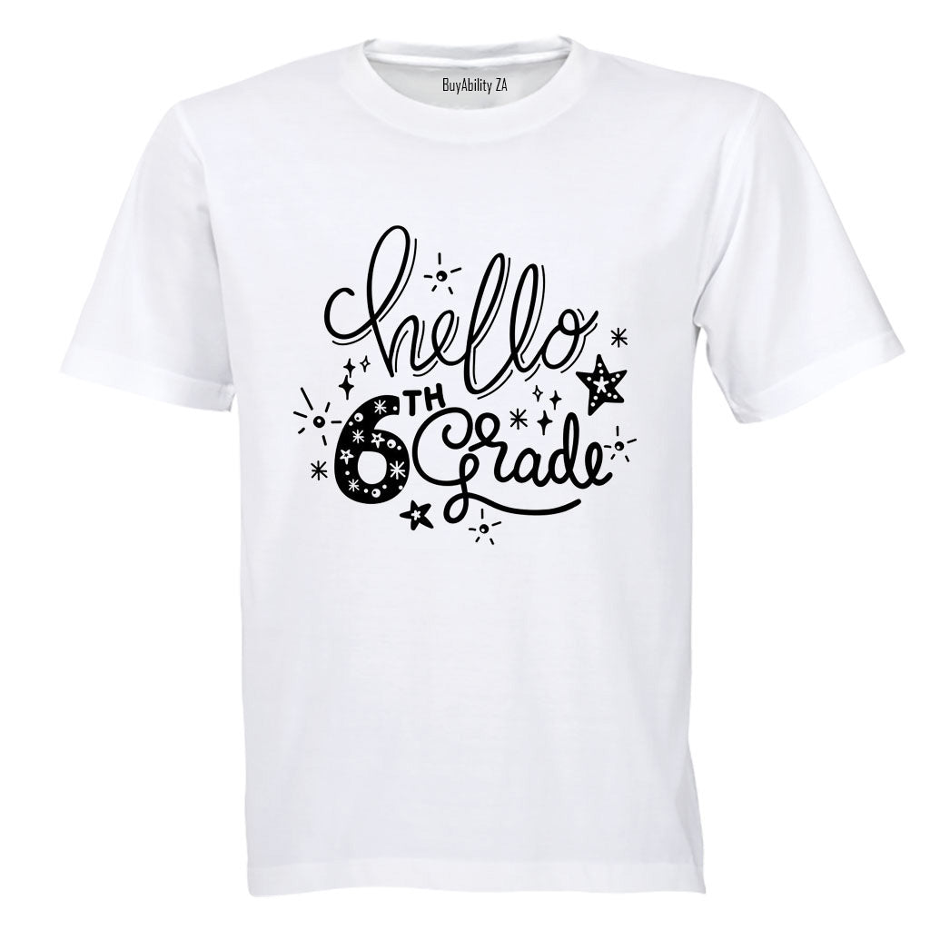 Hello 6th Grade - Kids T-Shirt