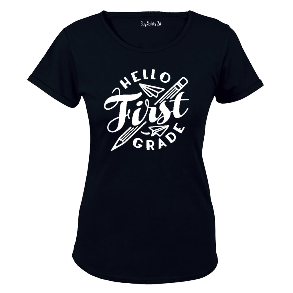 Hello First Grade! - Ladies - T-Shirt