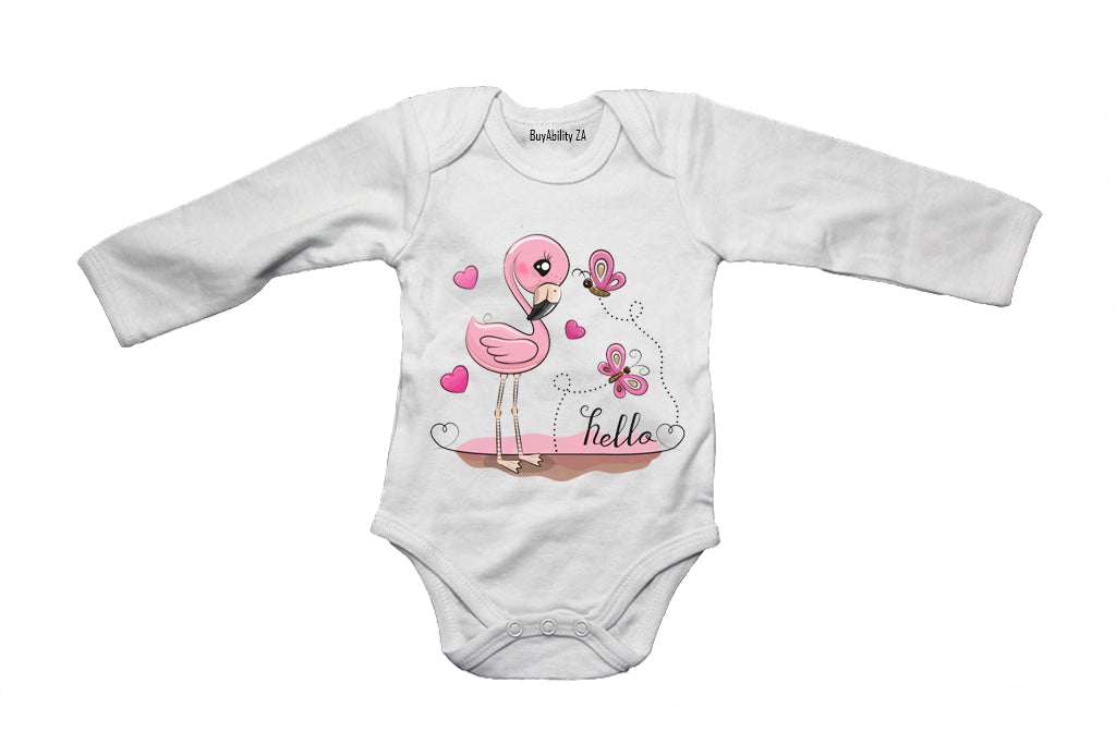 Hello Flamingo - Baby Grow