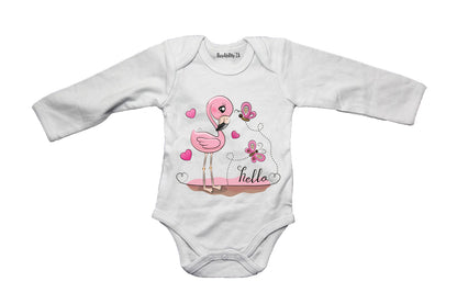 Hello Flamingo - Baby Grow