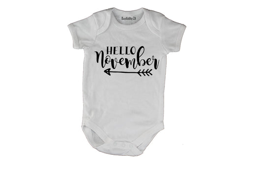Hello November - Baby Grow