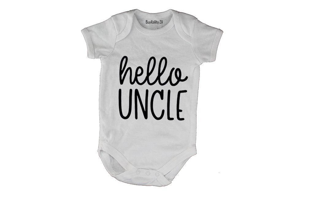 Hello Uncle - Baby Grow