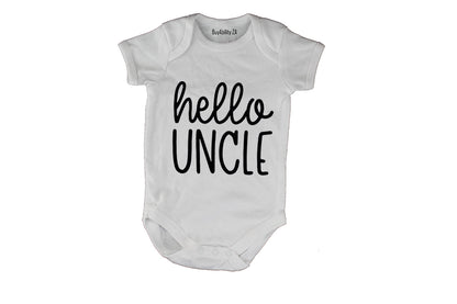 Hello Uncle - Baby Grow