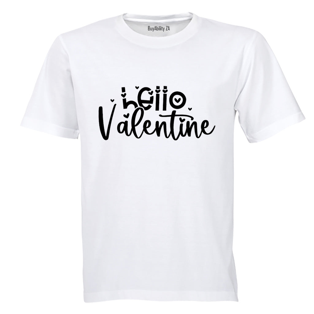 Hello Valentine - Adults - T-Shirt