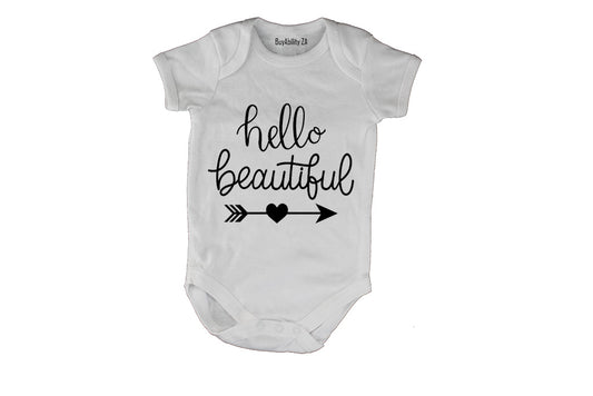 Hello Beautiful - Baby Grow