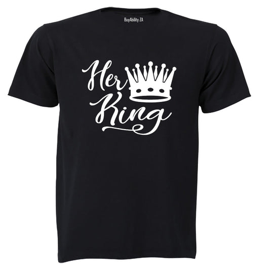 Her King - Crown - Adults - T-Shirt