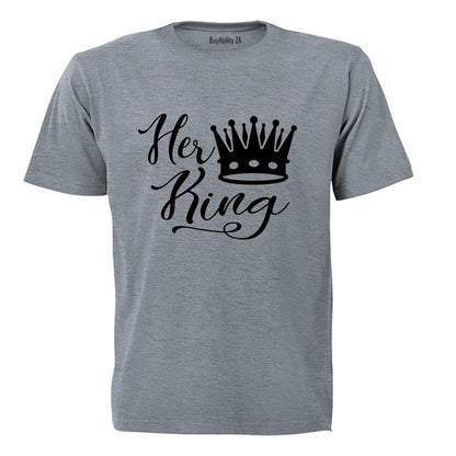 Her King - Crown - Adults - T-Shirt