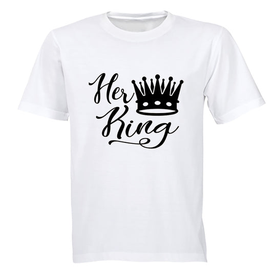 Her King - Crown - Adults - T-Shirt - BuyAbility South Africa