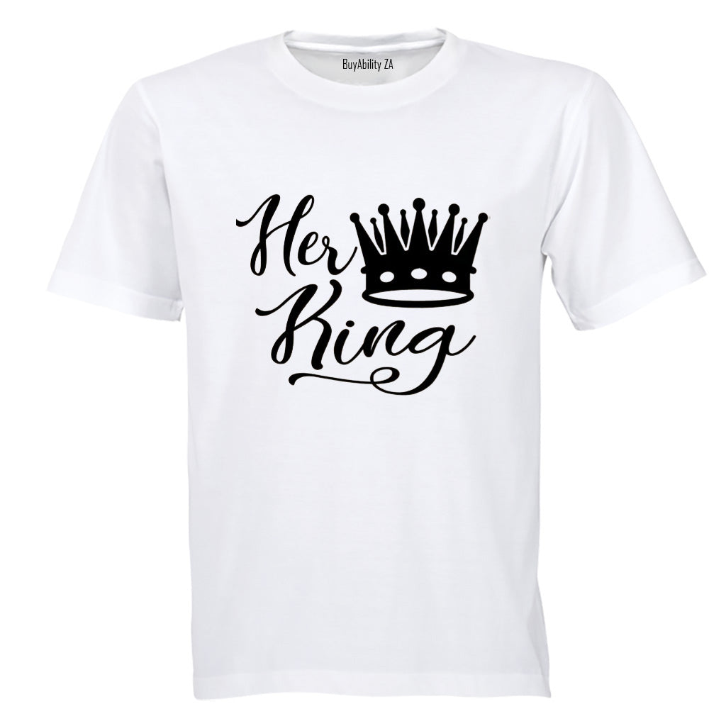 Her King - Crown - Adults - T-Shirt