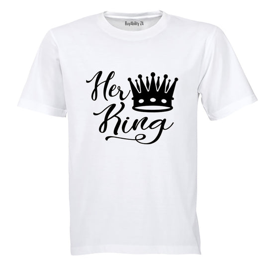 Her King - Crown - Adults - T-Shirt