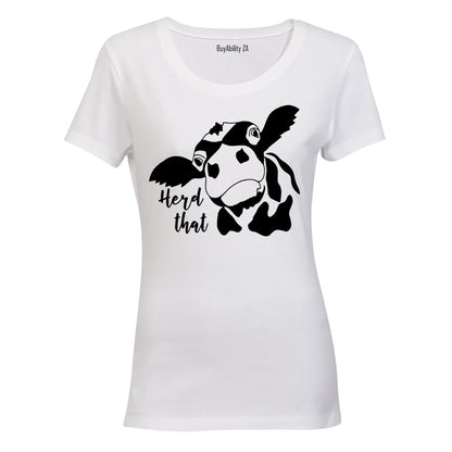 Herd That - Cow - Ladies - T-Shirt