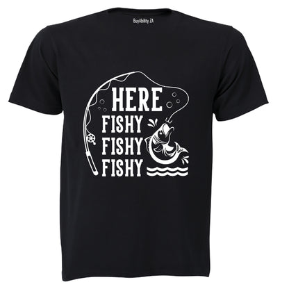 Here Fishy Fishy - Kids T-Shirt