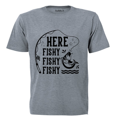 Here Fishy Fishy - Kids T-Shirt