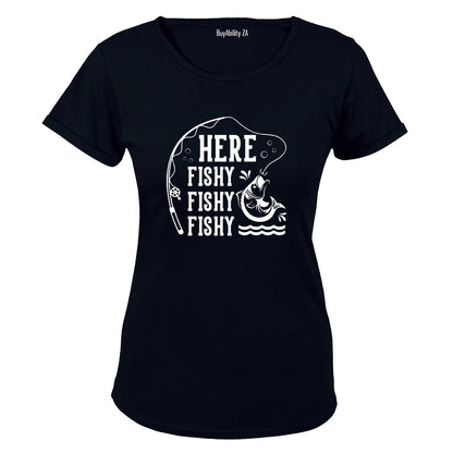 Here Fishy Fishy - Ladies - T-Shirt