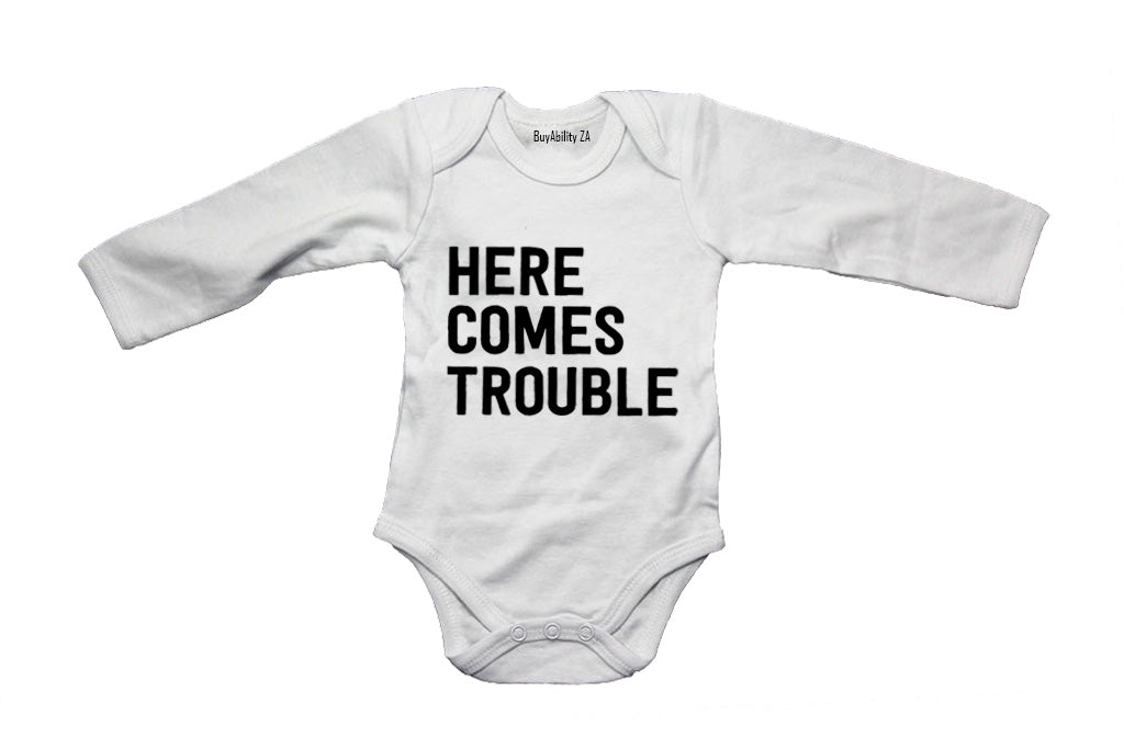 Here Comes Trouble - Baby Grow