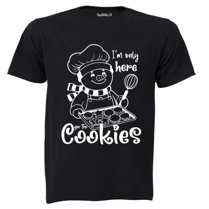 Here For The Christmas Cookies - Kids T-Shirt - BuyAbility South Africa