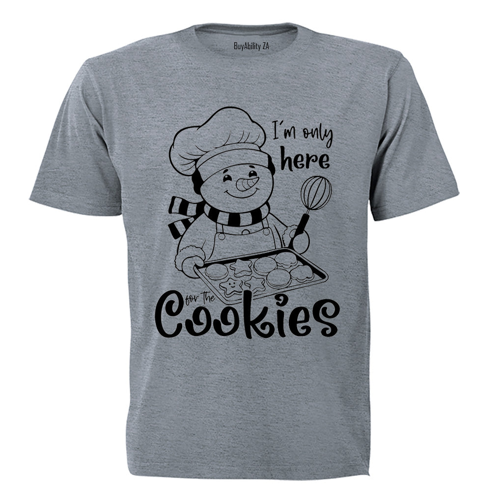 Here For The Christmas Cookies - Kids T-Shirt - BuyAbility South Africa