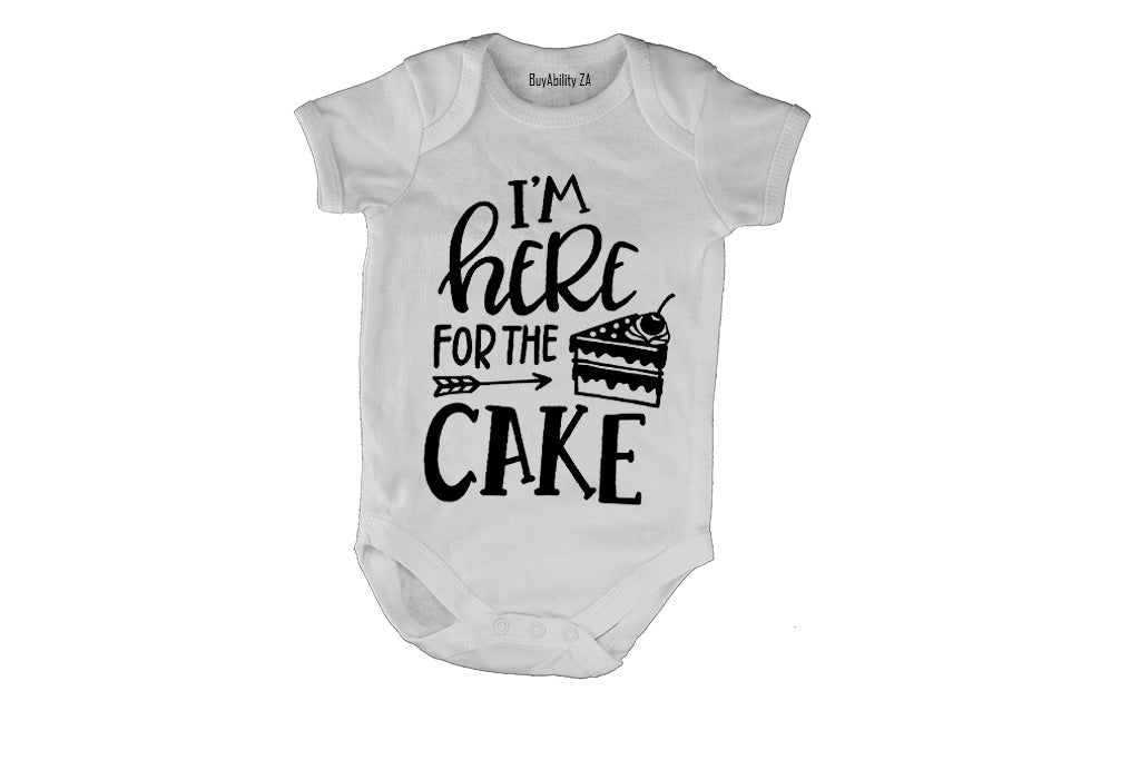 Here for the CAKE - Baby Grow