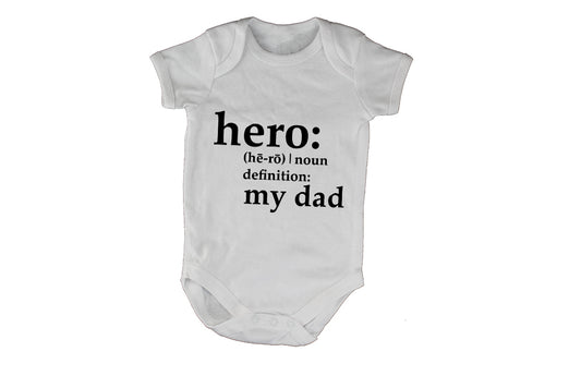Hero - My DAD - Baby Grow - BuyAbility South Africa