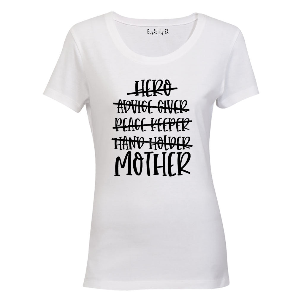 Hero - Mother - Ladies - T-Shirt - BuyAbility