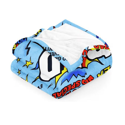 Super Dad Comic Blanket - BuyAbility