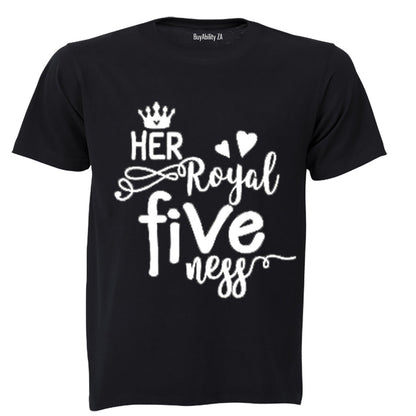 Her Royal FIVE-ness - Kids T-Shirt
