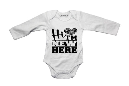 Hi, I'm New Here!! - Baby Grow