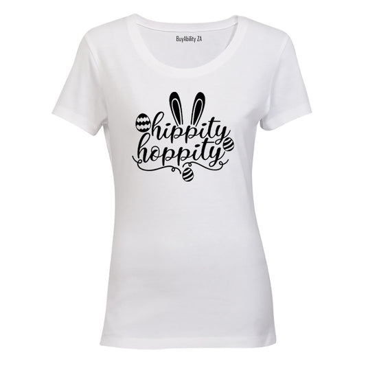 Hippity Hoppity - Easter Inspired - Ladies - T-Shirt