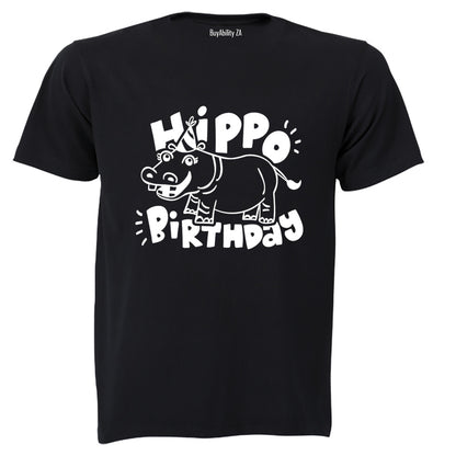 Hippo Birthday - Kids T-Shirt